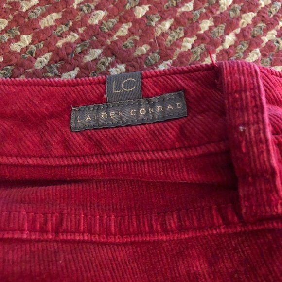 Lauren Conrad red Courtory red skinny pants! - Picture 5 of 5